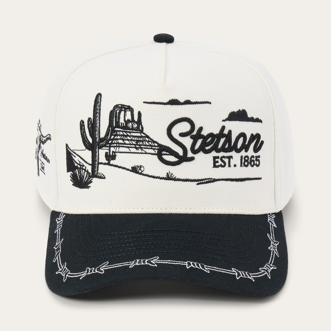 Stetson Snapback (Landscape A-Frame / IVO/BLK)