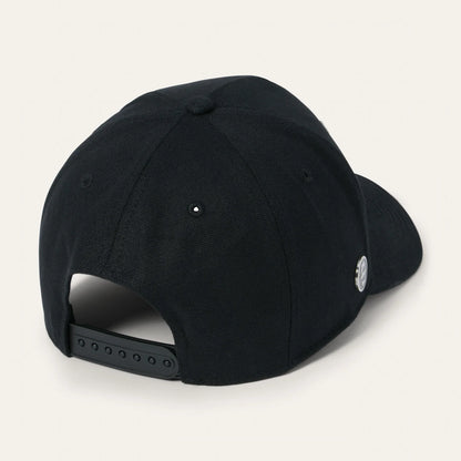 Stetson Canvas Rider Trucker Hat Snapback (SCSCTA-0010 / BLK)