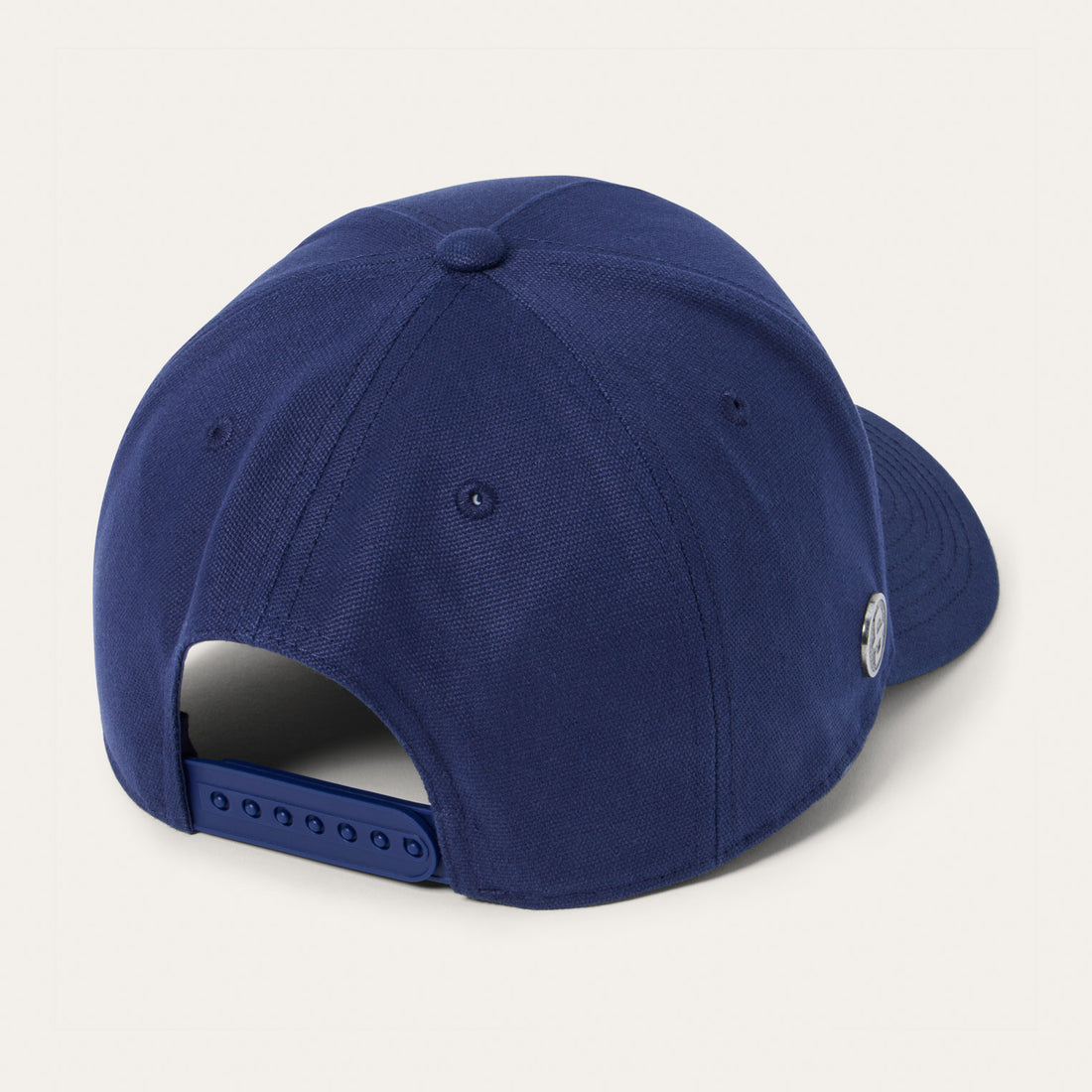 Stetson Canvas Rider Trucker Snapback (Cotton Canvas A-Frame / Navy)