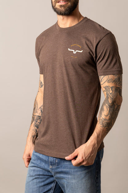 Camiseta Kimes Ranch Signpost para hombre (Espresso)