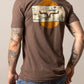 Camiseta Kimes Ranch Signpost para hombre (Espresso)