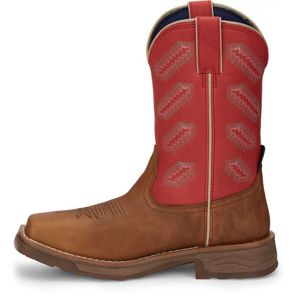 Tony Lama Men's Energy 11" Composite Toe Waterproof Work Boots (TW3400 / Tan)