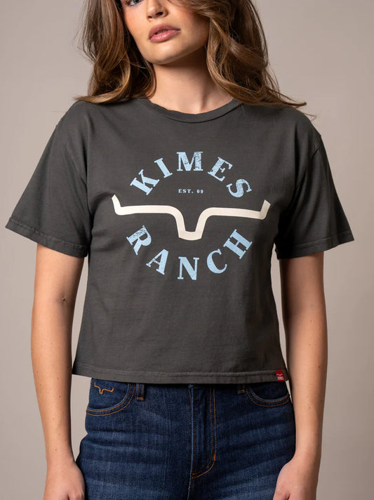 Camiseta Sencilla Kimes Ranch para Mujer (Pepper)