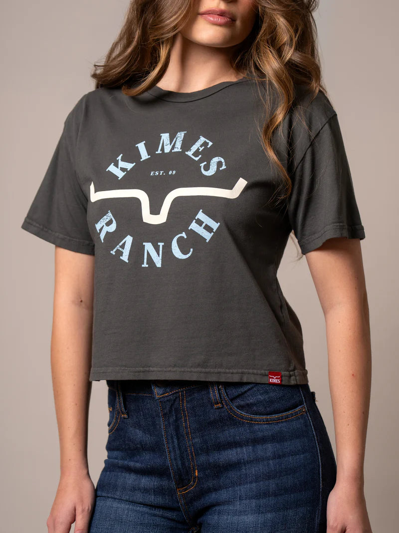 Camiseta Sencilla Kimes Ranch para Mujer (Pepper)