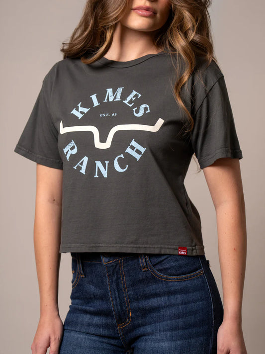 Camiseta Sencilla Kimes Ranch para Mujer (Pepper)