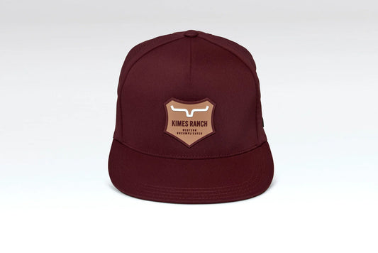 Kimes Ranch Vista Snapback (Burgundy)