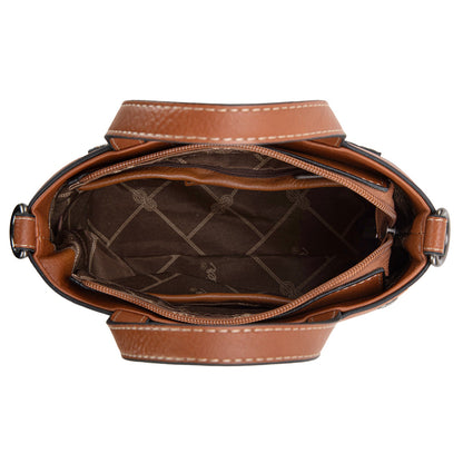 Wrangler Canvas Mini Top Handle Tote/ Crossbody Bag (WG142-2005JN / Jean)