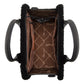 Wrangler Sherpa Southwestern Print Small Canvas Tote/Crossbody (WG166-8120SBK / Black)