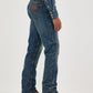 Vaqueros rectos Wrangler de corte retro ajustado para hombre (WLT88BZ)