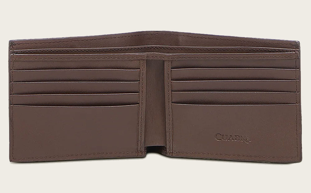 Cuadra Brown Ultra Exotic Alligator Wallet (BC041AL/DU718 Brown