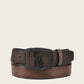 Cuadra Men's Honey Brown Bovine Western Belt (BC343/CV501RS)