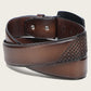 Cuadra Men's Honey Brown Bovine Western Belt (BC343/CV501RS)