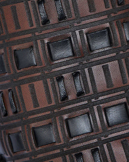 Cuadra Men's Urban Decorated Brown Boots (CU940/1J3PRS - Res Crust Miel MN Chocolate)