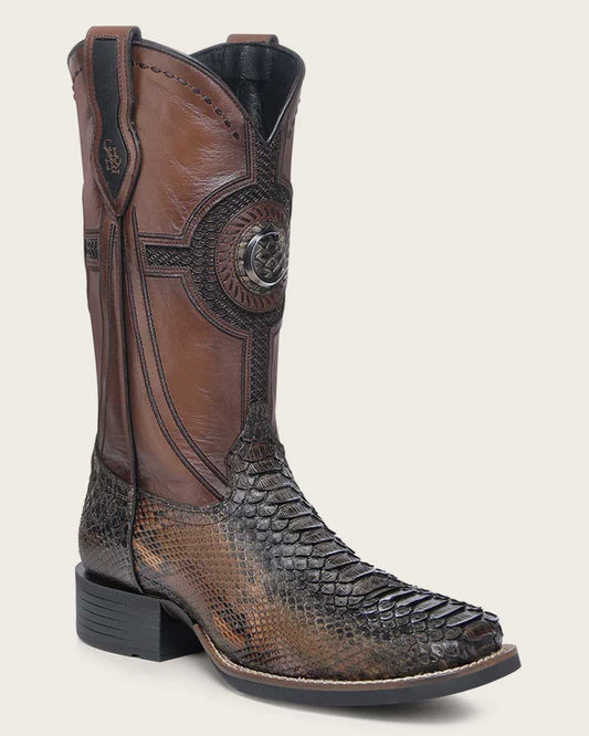 Cuadra Men's Western Rodeo Honey Boots (CU978-L/3Z2YPH - Maverick Cafe)