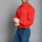 Kimes Ranch Men's KR Team Dress Shirt (Red)