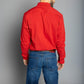 Kimes Ranch Men's KR Team Dress Shirt (Red)