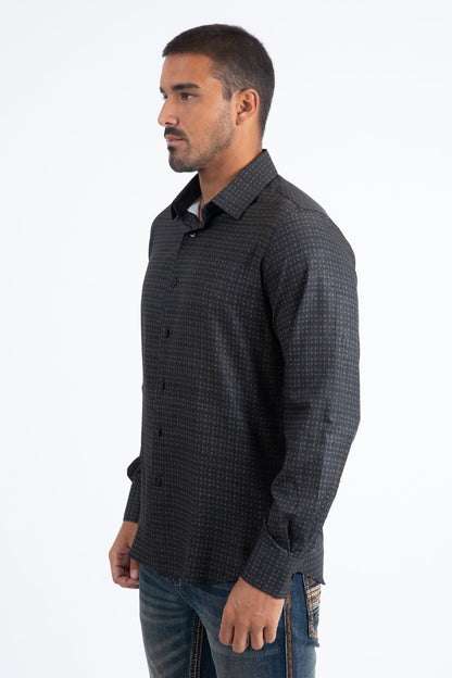 Camisa de manga larga para hombre Platini (FPL11257)