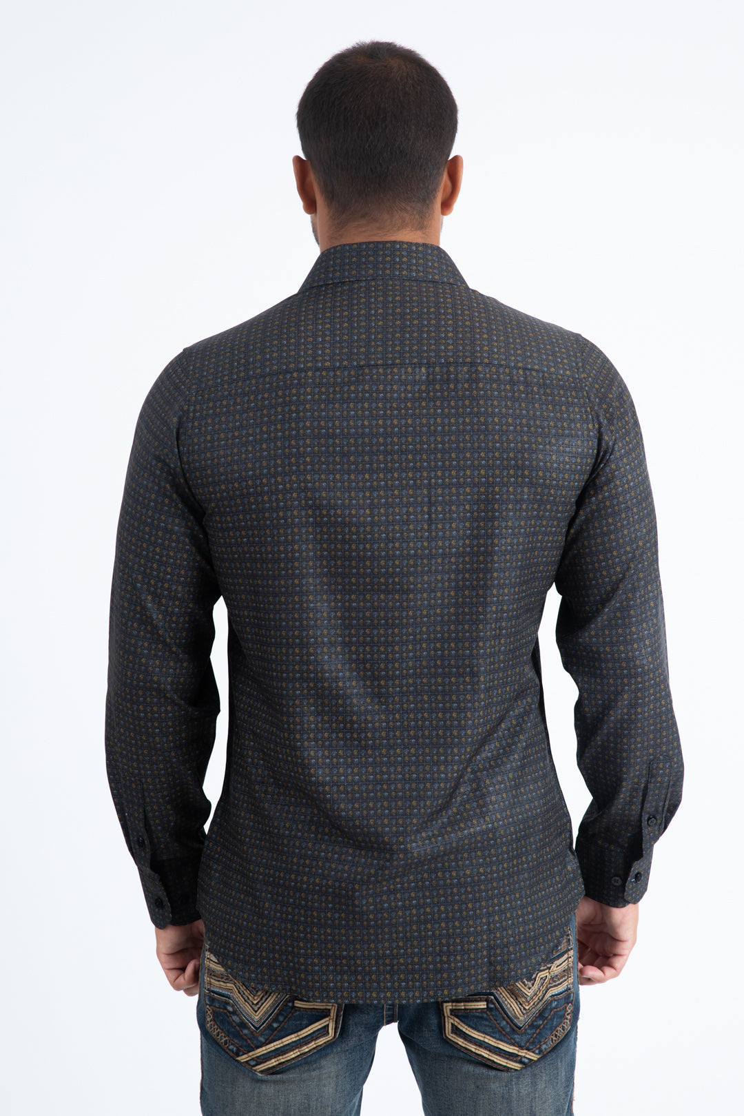 Camisa de manga larga para hombre Platini (FPL11257)