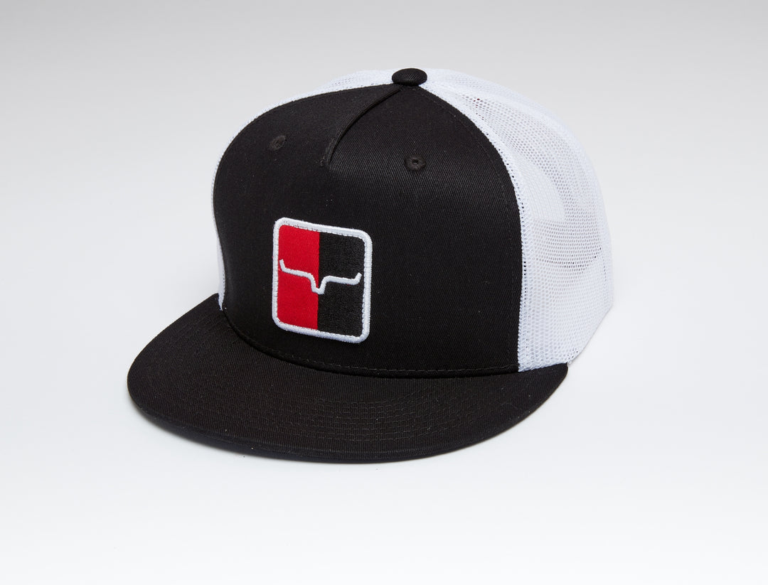 Kimes Ranch Mirror Trucker Hat (Black)