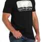 Cinch Men’s Ranchin Ain't Easy T-Shirt (MTT1690633 - Black)