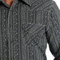 Cinch Men's Long Sleeve Shirt (MTW1301076 - Black)