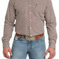 Cinch Men's Long Sleeve Shirt (MTW1347120 - Multi)