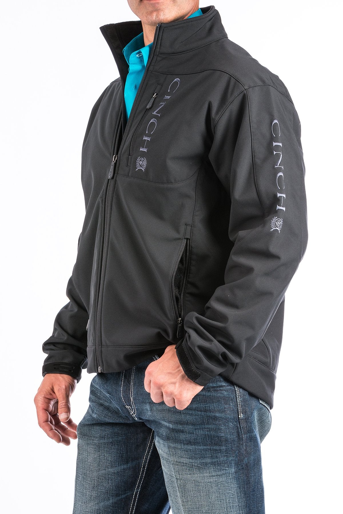 Cinch Men’s Bonded Jacket (MWJ1009000 Black)