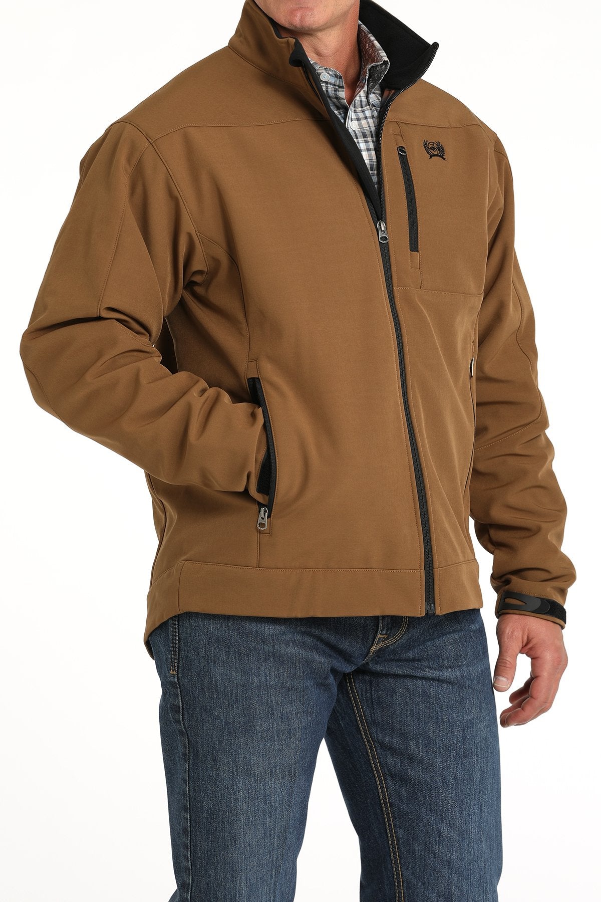 Cinch Men’s Match Boys Bonded Jacket (MWJ1567012 - Brown)