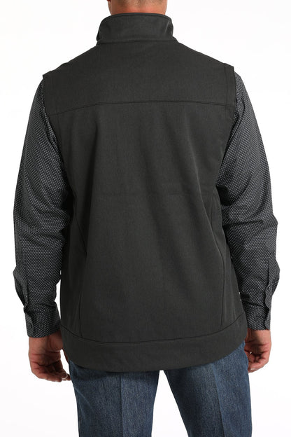 Chaleco Softshell Cinch para hombre (MWV1515019 - Negro)
