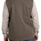 Cinch Men's Soft Shell Vest (MWV1515020 Brown)