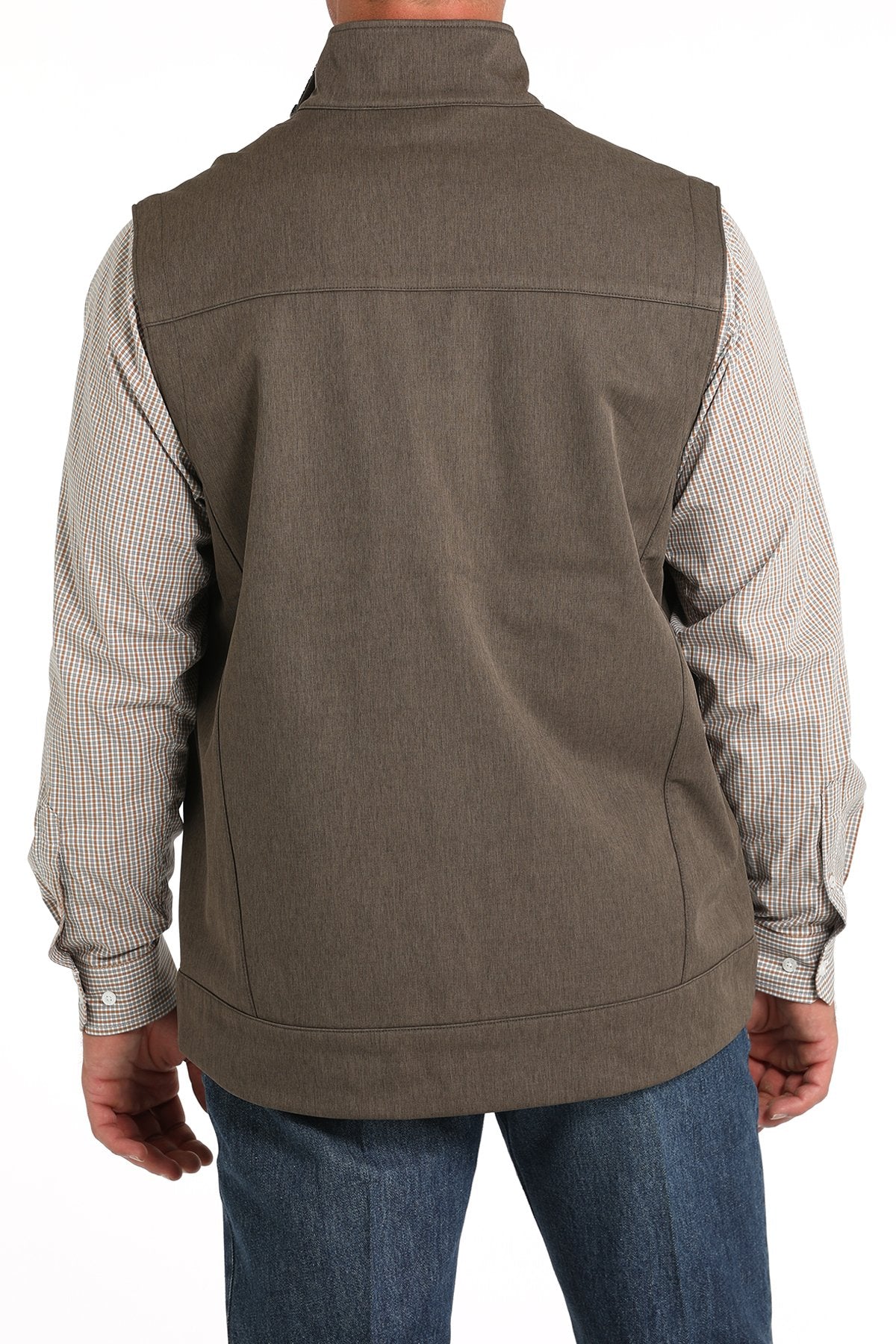 Cinch Men's Soft Shell Vest (MWV1515020 Brown)