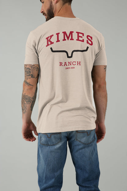 Kimes Ranch Men’s Since 2009 Shirt (Sand)