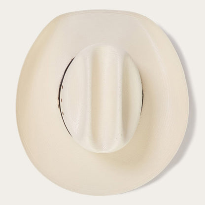 Sombrero vaquero de paja Stetson 10X Llano (SSLLNO-304281 Natural)