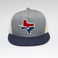 Kimes Ranch Texas Trucker Hat (Grey Heather)