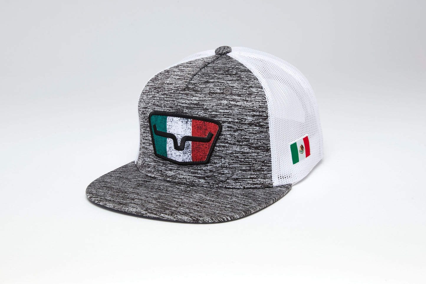 Gorra snapback tricolor Kimes Ranch (carbón jaspeado)
