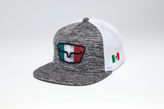 Kimes Ranch Tri-Color Snapback (Heather Charcoal)