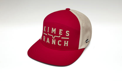 Kimes Ranch Escena Snapback (rojo)