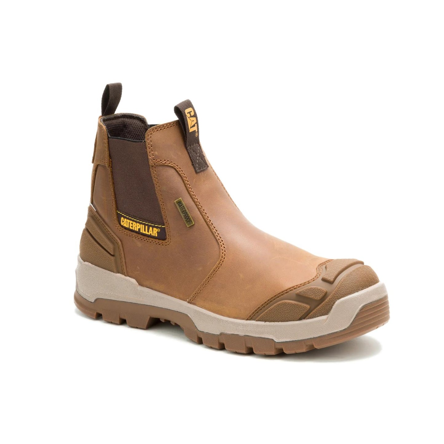 Caterpillar Men's Striver XL Chelsea Waterproof Steel Toe Work Boot (P91819 - Pyramid - Steel Toe)