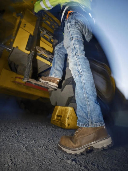 Caterpillar Men's Colorado Equip 6" Waterproof Composite Toe Work Boot (P91723 - Pyramid - Composite Toe)