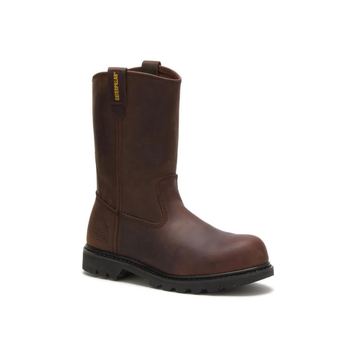 Caterpillar Men's Revolver Steel Toe Work Boot (P89516 - Brown - Steel Toe)