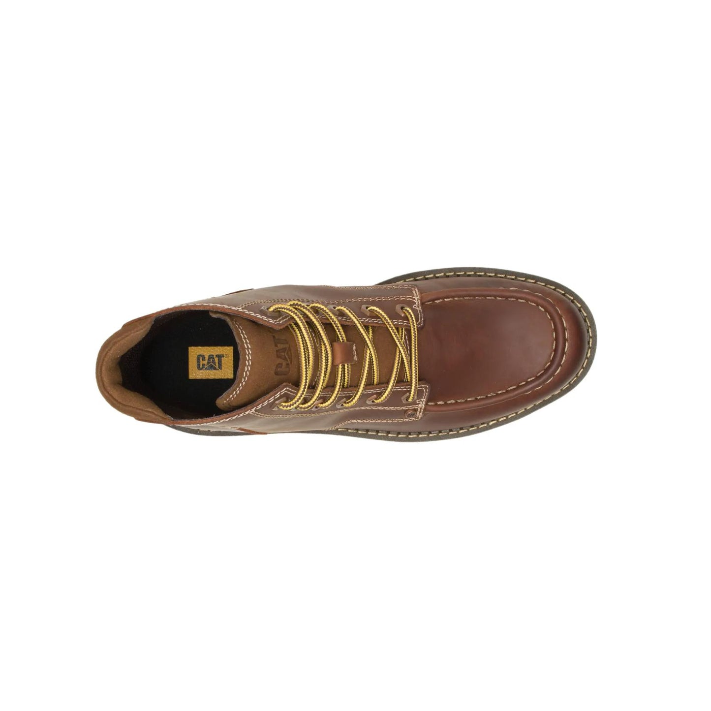 Caterpillar Men's Covert Boot (P725361 - Leather Brown - Soft Toe)