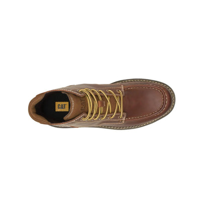 Caterpillar Men's Covert Boot (P725361 - Leather Brown - Soft Toe)