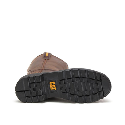Caterpillar Men's Revolver Steel Toe Work Boot (P89516 - Brown - Steel Toe)