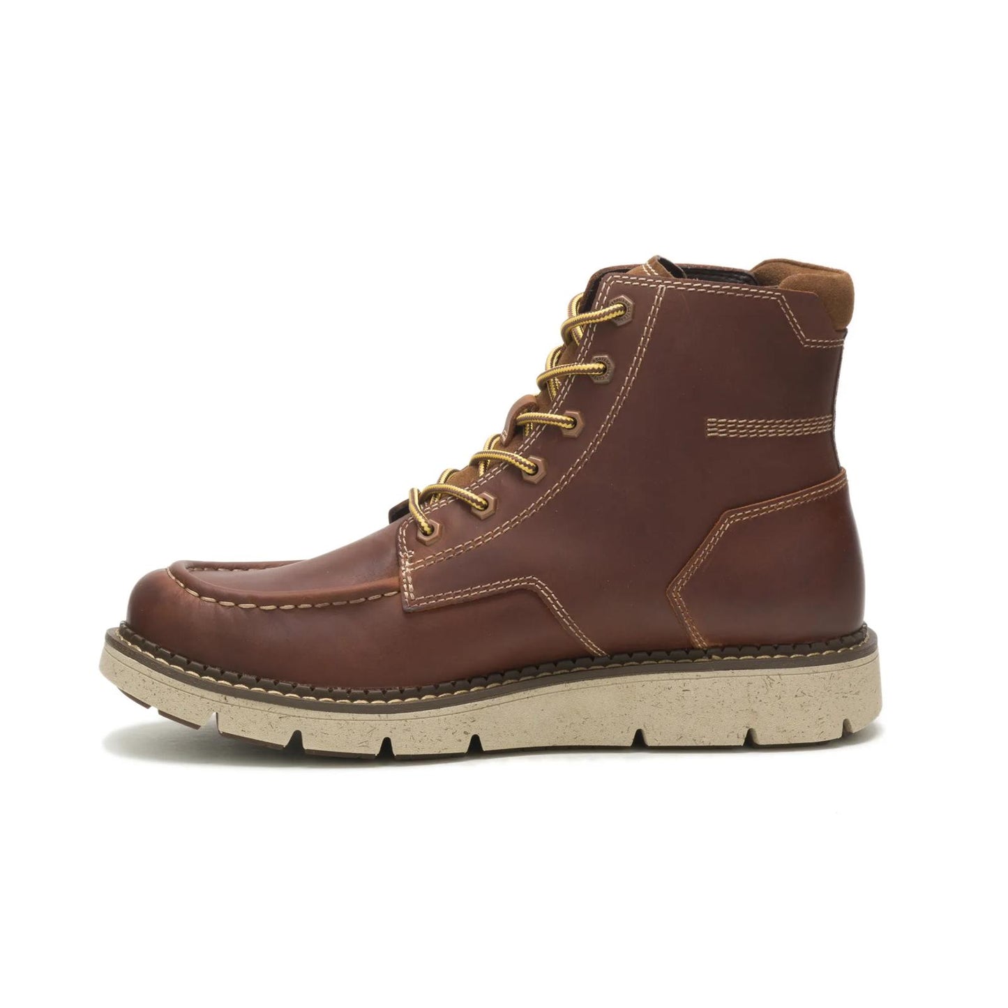 Caterpillar Men's Covert Boot (P725361 - Leather Brown - Soft Toe)