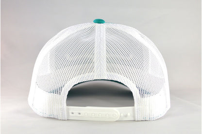 Gorra de camionero Kimes Ranch Weekly (verde azulado/blanco)