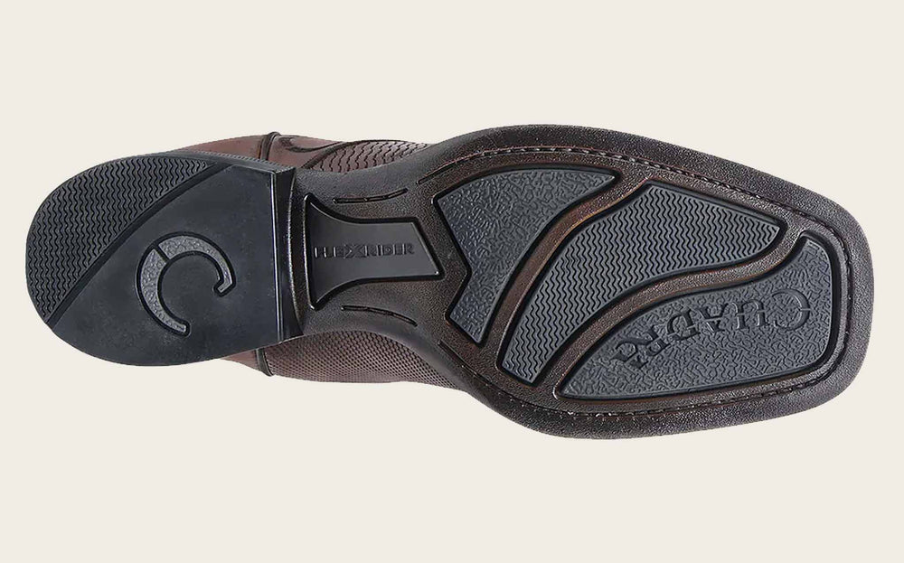 Botas de bovino color marrón miel para hombre de Cuadra (CU986/3Z2VRS - Res Crust Miel)
