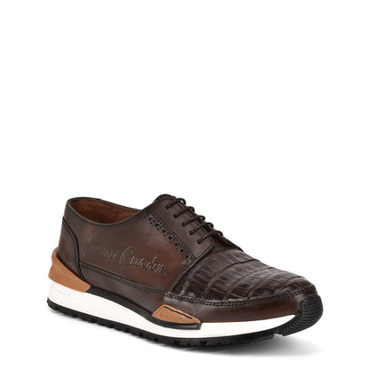 Cuadra Men's Shoes CF-127CWTS (Caiman Cafe / Ternera Inca Choco)