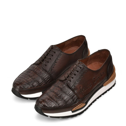 Cuadra Men's Shoes CF-127CWTS (Caiman Cafe / Ternera Inca Choco)