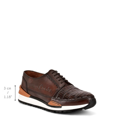 Cuadra Men's Shoes CF-127CWTS (Caiman Cafe / Ternera Inca Choco)