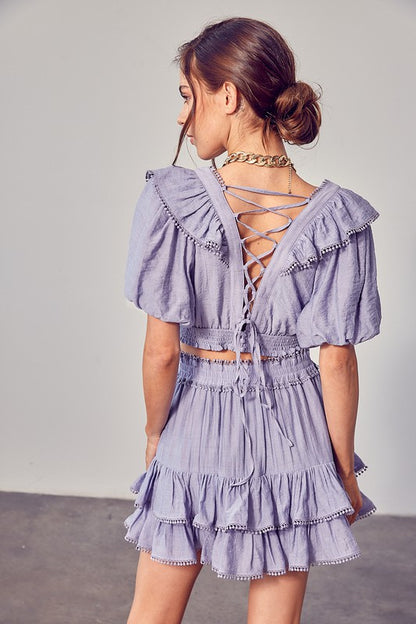 DO + BE Collection Women's Shirt (Y21514 / Lavender)